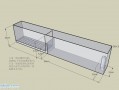 60鱼缸上滤槽设计图尺寸 60鱼缸上滤槽设计图