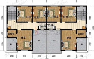 农村自建房兄弟双拼设计图_农村自建房兄弟双拼房