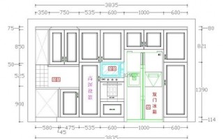 西厨高柜尺寸 西厨高柜设计图