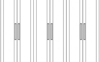 六门衣柜设计图