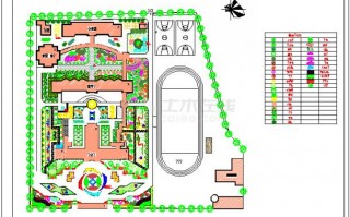 学校绿化设计图平面图_学校绿化设计图手绘