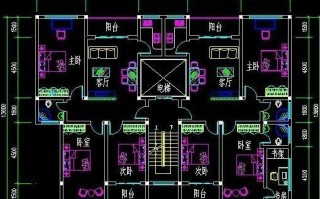 两门式单元楼设计图