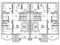 兄弟2层双拼户型图大全-兄弟二拼房两层设计图