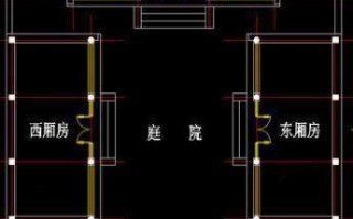  一进院平房设计图「一进宅院平面图」