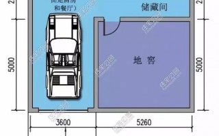 农村住宅带车库设计图