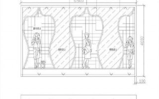 橱窗设计图尺寸标准-橱窗设计图尺寸