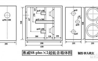 8寸低音炮箱体设计图