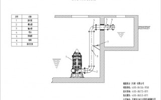 潜污泵站设计图_潜污泵的安装示意图