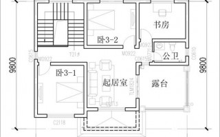 12x10米别墅设计图纸-10乘12米别墅设计图