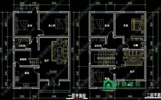 18米房设计图 十八米长的房子设计图