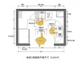 开放式厨房平面布置图-开放式厨房台面的设计图