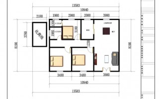  平房屋建筑设计图大全「平房建筑平面图」