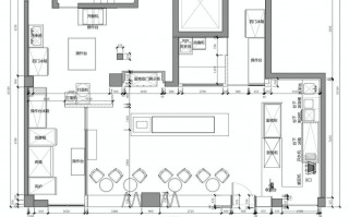 烘培店的平面设计图,烘培店的平面设计图片 