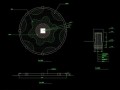 圆形庭院花坛设计图（圆形庭院花坛设计图纸）