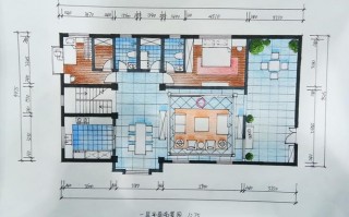 别墅设计图平面图手绘大全-别墅设计图平面图手绘