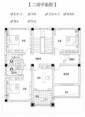 私房设计户型图-私宅设计图-第2张图片-室内构图家装