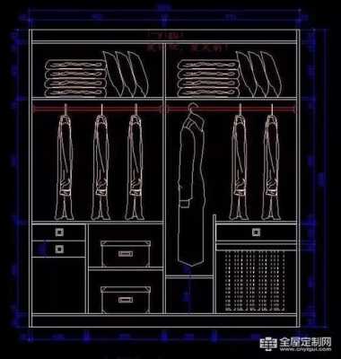 二门衣柜内部合理设计图,二门衣柜尺寸是多少 -第2张图片-室内构图家装