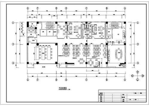 建筑单位办公区设计图怎么画 建筑单位办公区设计图-第2张图片-室内构图家装