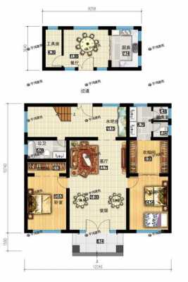 河南农房建设设计图_河南农村房屋图片-第2张图片-室内构图家装