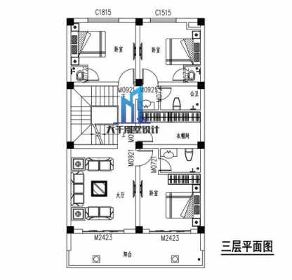 100平农村别墅设计图_100平米农村别墅户型图-第3张图片-室内构图家装