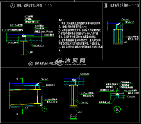 雨棚结构设计图-第3张图片-室内构图家装