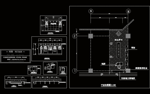 大型门店工程设计图纸-第3张图片-室内构图家装