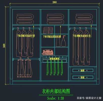 画衣柜设计图用什么软件-画衣柜设计图-第1张图片-室内构图家装