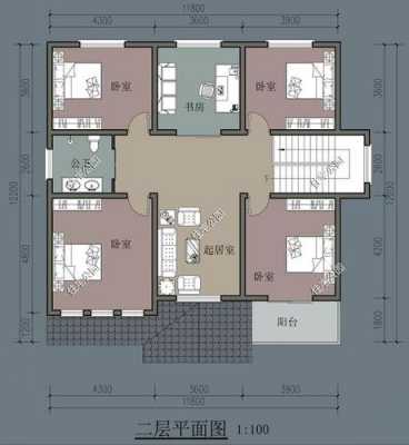 自建房老人房设计图,农村老人房怎么建 -第3张图片-室内构图家装