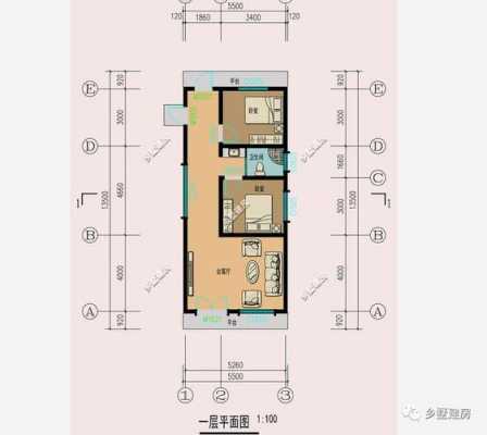 房屋设计图13-9米,房屋设计图5x14米 -第1张图片-室内构图家装