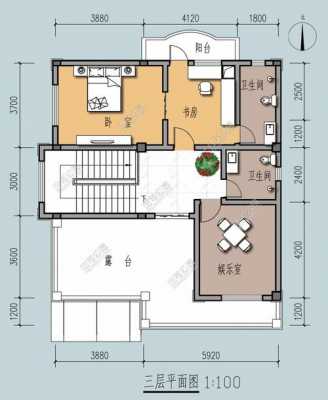 房屋设计图13-9米,房屋设计图5x14米 -第2张图片-室内构图家装