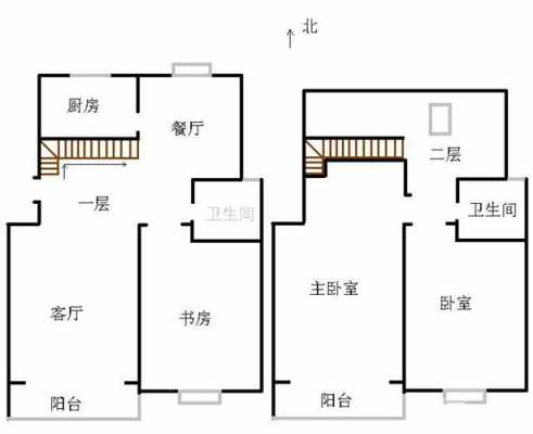 二层复式楼平面设计图_二层复式楼平面设计图纸-第1张图片-室内构图家装