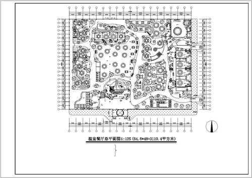 花园餐厅平面设计图（花园餐厅平面设计图纸）-第3张图片-室内构图家装