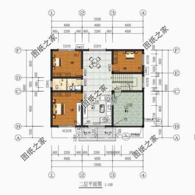 农村房屋盖设计图-第3张图片-室内构图家装