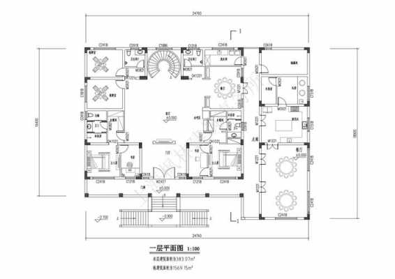 挑高别墅平面设计图（挑高别墅背景墙效果图）-第1张图片-室内构图家装