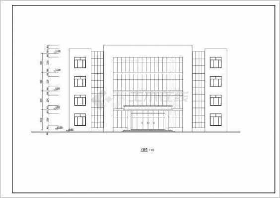 办公楼及厂房设计图纸-第3张图片-室内构图家装