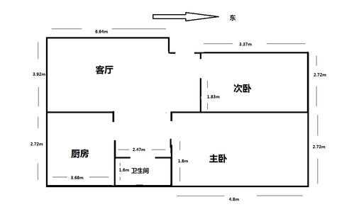  直筒房装修平面设计图「直筒房子装修设计图片」-第2张图片-室内构图家装