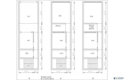 4米x14米长房子设计图-第1张图片-室内构图家装