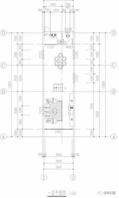 4米x14米长房子设计图-第2张图片-室内构图家装