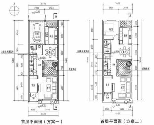 5x20米房子设计图-第1张图片-室内构图家装