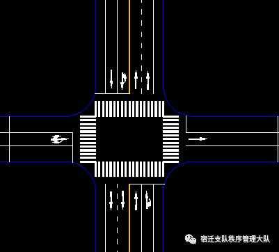  cad十字路口设计图「cad画十字线怎么画」-第1张图片-室内构图家装