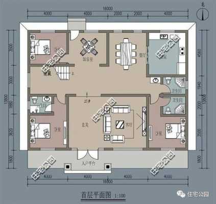 五间别墅室内设计图（五间别墅室内设计图纸）-第3张图片-室内构图家装