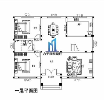 乡下新型房屋设计图-第1张图片-室内构图家装