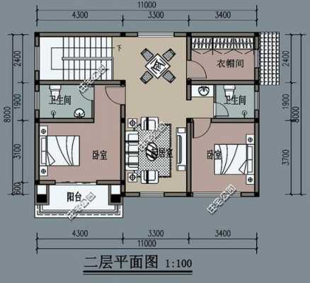 农村自建房90平方平面设计图-90农村自建房平面设计图-第1张图片-室内构图家装