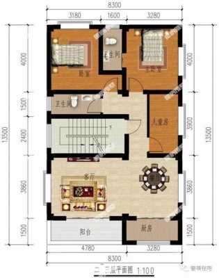 812米自建房设计图_812米自建房设计图大全-第3张图片-室内构图家装