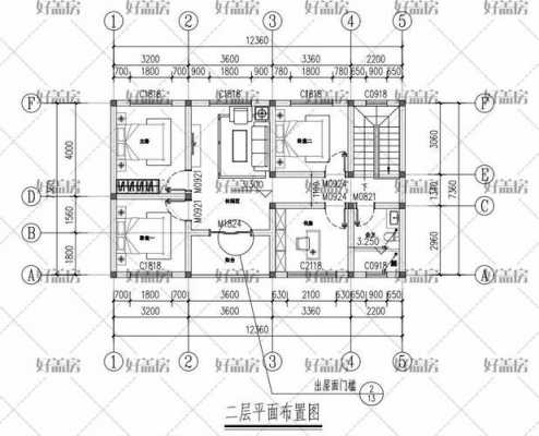 房屋设计图12米8米_房屋设计图8x12尺寸图-第1张图片-室内构图家装