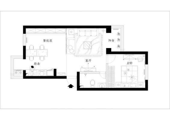 63平房子户型图-63平米的房子设计图-第1张图片-室内构图家装