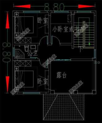 美墅住宅小户型设计图大全-第1张图片-室内构图家装