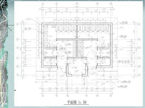 园林厕所总平面设计图,园林公厕设计图 -第3张图片-室内构图家装