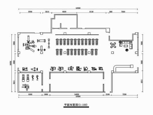 200健身房设计图,200平米的健身房规划方案 -第1张图片-室内构图家装