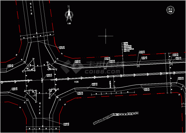 道路平面概览图-第2张图片-室内构图家装